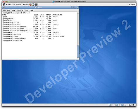 VirtualBox OpenSolaris