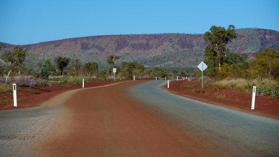 Leaving Karijini