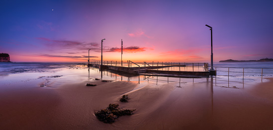 Morning Glow - Panorama at Mona Vale