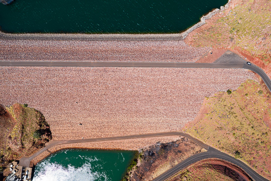 Above the Dam