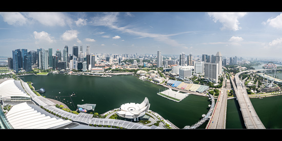 Singapore from the MBS