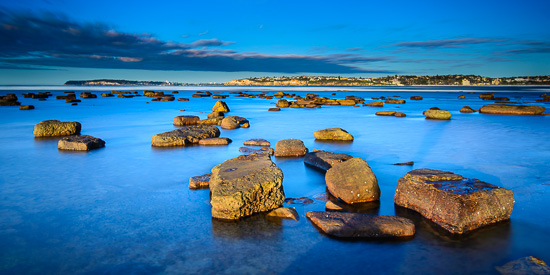 Boulders in the Blue