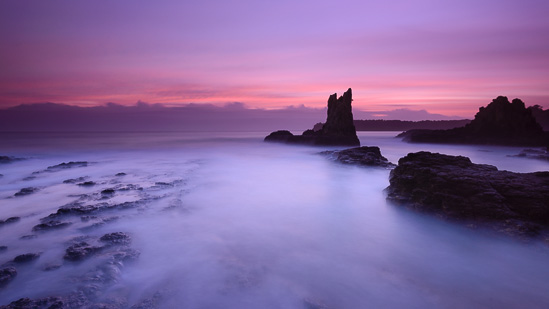 Cathedral in the Lavender Mist