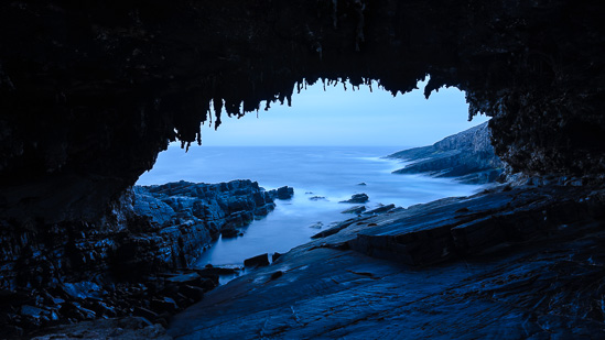 Admirals Arch in Blue