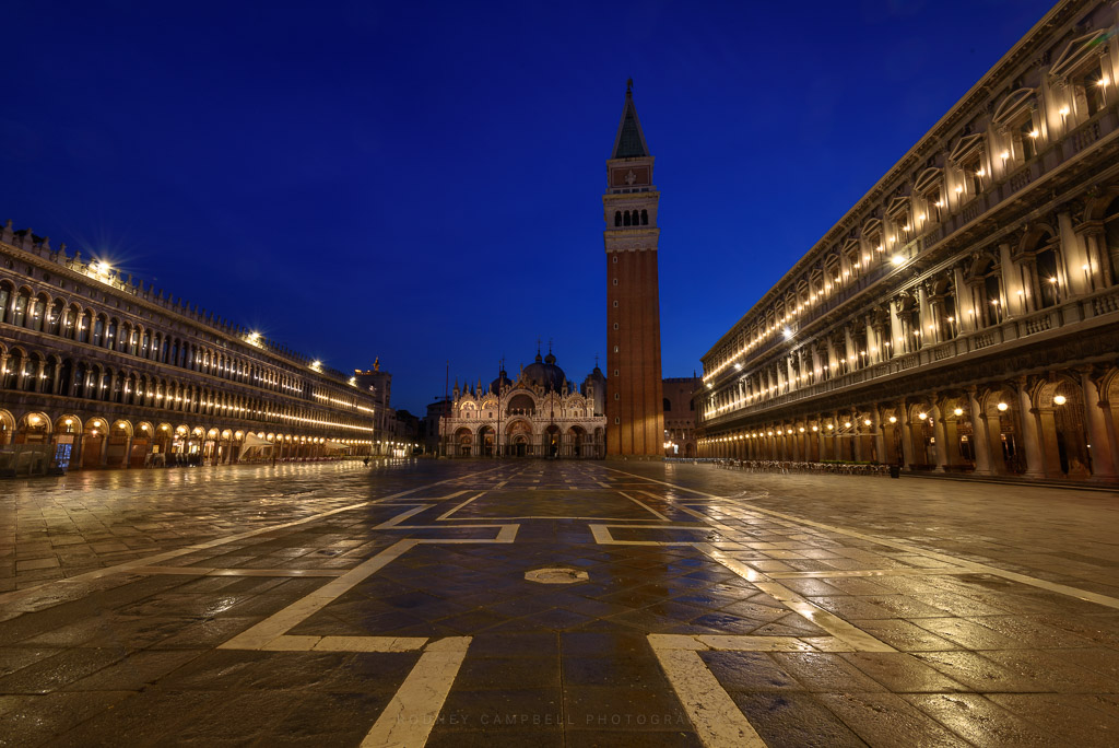 Sunrise in St. Mark's Square... - Rodney Campbell's Blog Rodney